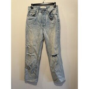 Denim Forum Jeans Womens 26 Joni High Rise Loose Aritzia Denim 90s Slouchy